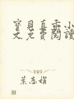 宝贝真乖小说全文免费阅读