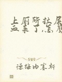 上厕所拉屎拉出血来了,怎么回事?