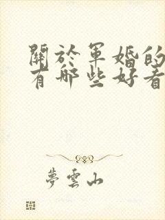 关于军婚的小说有哪些好看的