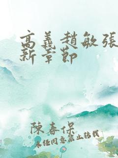 高义赵敏张倩最新章节