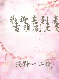 欢迎来到麦乐村 电视剧免费播放