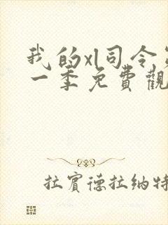 我的xl司令第一季免费观看