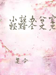 小说办公室隐婚轻黯全文免费阅读免费