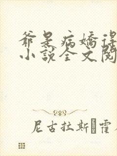 爷是病娇得宠着小说全文阅读