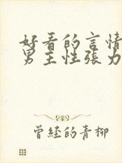 好看的言情小说男主性张力