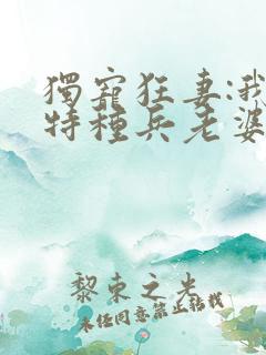 独宠狂妻:我的特种兵老婆