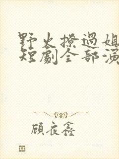 野火撩过姐姐心短剧全部演员表