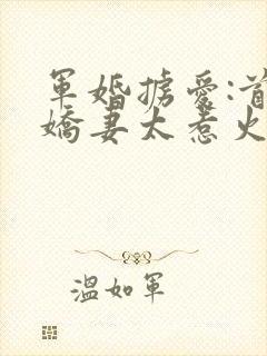 军婚掳爱:首长娇妻太惹火 梦惊鸿