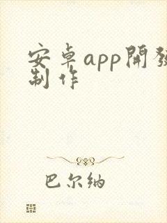 安卓app开发制作