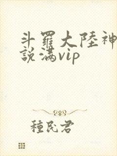 斗罗大陆神界传说满vip