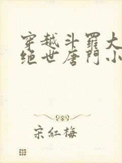 穿越斗罗大陆2绝世唐门小说