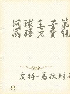 网球王子第一季国语免费观看