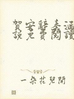 贺安辞秦涵音小说免费阅读最新章节