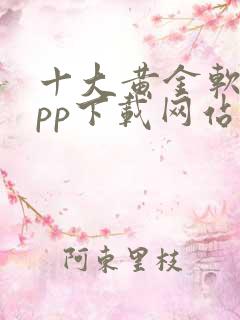 十大黄金软件app下载网站免费大全