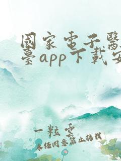 国家电子医保平台app下载安装