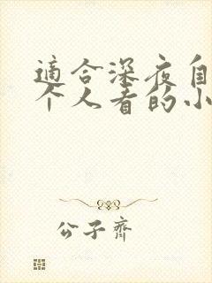 适合深夜自己一个人看的小说