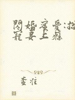 闪婚蜜爱:总裁宠妻上瘾