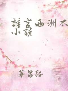 谁言西洲不知意小说