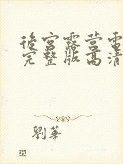 后宫露营电视剧完整版高清观看