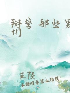 掰弯 那些男人们