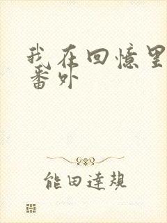 我在回忆里等你番外