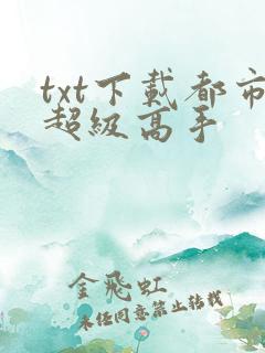 txt下载都市超级高手
