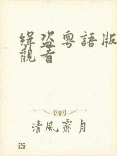 缉盗粤语版免费观看