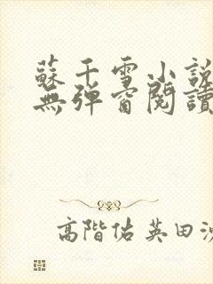 苏千雪小说免费无弹窗阅读