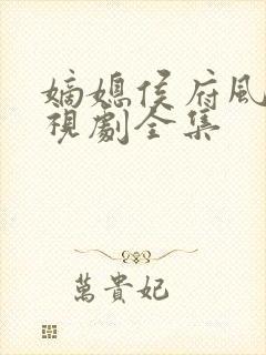 嫡媳侯府风云电视剧全集