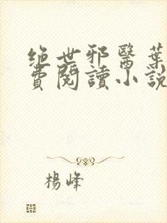 绝世邪医叶凡免费阅读小说