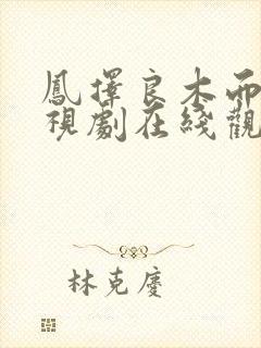 凤择良木而栖电视剧在线观看