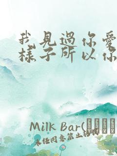 我见过你爱我的样子所以你不爱我的时候歌词