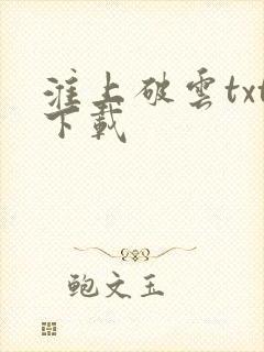 淮上破云txt下载