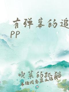 有弹幕的追剧app