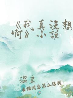 《我真没想重生啊》小说