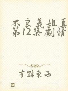 不良义姐真人版第12集剧情介绍