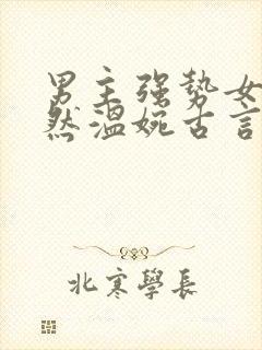 男主强势女主淡然温婉古言