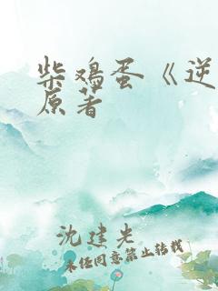 柴鸡蛋《逆袭》原著