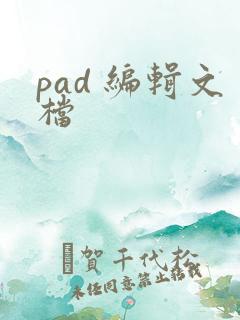 pad 编辑文档