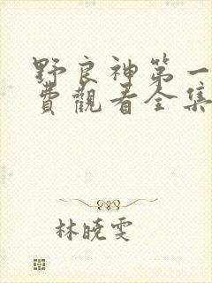 野良神第一季免费观看全集