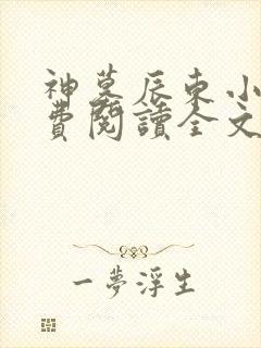 神墓辰东小说免费阅读全文