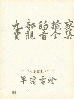 九部的检察官免费观看全集