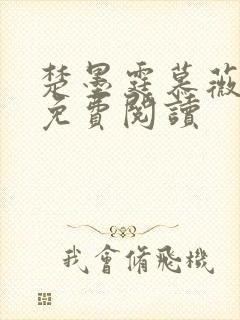 楚墨霆慕薇小说免费阅读