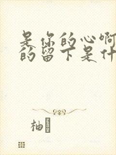 是你的心啊孤单的留下是什么歌