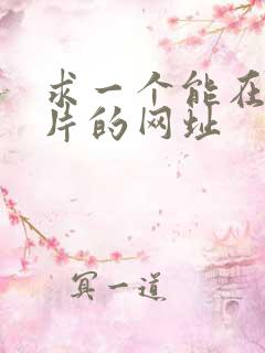 求一个能在线看片的网址