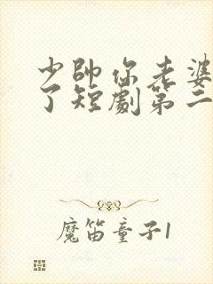 少帅你老婆又跑了短剧第二季在线观看