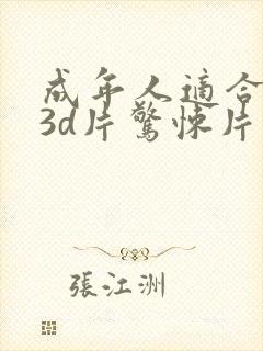 成年人适合看的3d片惊悚片