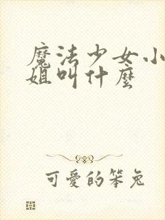 魔法少女小圆学姐叫什么