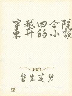 穿越四合院叫贾东升的小说