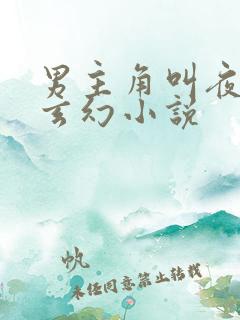 男主角叫夜天的玄幻小说